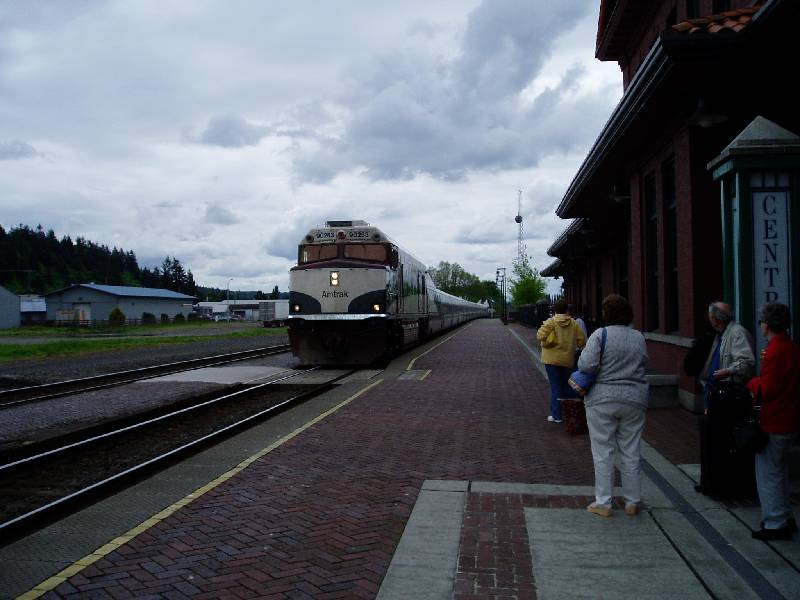 33 Our train home 